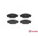 Brake Pad Set, disc brake P83013 Brembo, Thumbnail 2