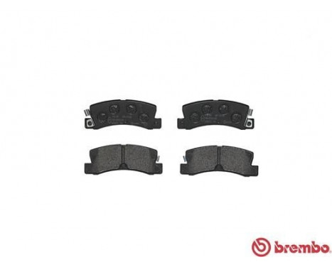 Brake Pad Set, disc brake P83015 Brembo