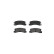 Brake Pad Set, disc brake P83015 Brembo, Thumbnail 2