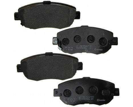 Brake Pad Set, disc brake P83037 Brembo