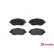 Brake Pad Set, disc brake P83037 Brembo, Thumbnail 2