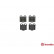 Brake Pad Set, disc brake P83045 Brembo, Thumbnail 2