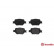 Brake Pad Set, disc brake P83054 Brembo, Thumbnail 2