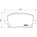 Brake Pad Set, disc brake P83061 Brembo, Thumbnail 2