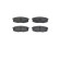 Brake Pad Set, disc brake P83098 Brembo, Thumbnail 3