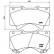 Brake Pad Set, disc brake P83107 Brembo, Thumbnail 2