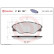 Brake Pad Set, disc brake P83137 Brembo, Thumbnail 3