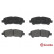 Brake Pad Set, disc brake P83138 Brembo, Thumbnail 2