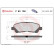 Brake Pad Set, disc brake P83138 Brembo, Thumbnail 3