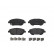 Brake Pad Set, disc brake P83148 Brembo