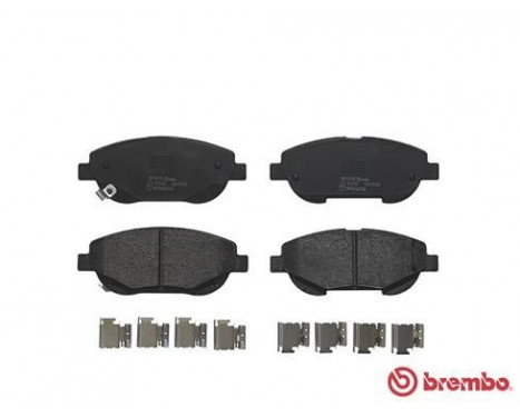 Brake Pad Set, disc brake P83148 Brembo, Image 2