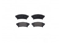 Brake Pad Set, disc brake P83152 Brembo