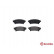 Brake Pad Set, disc brake P83152 Brembo, Thumbnail 2