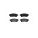 Brake Pad Set, disc brake P83152 Brembo, Thumbnail 3