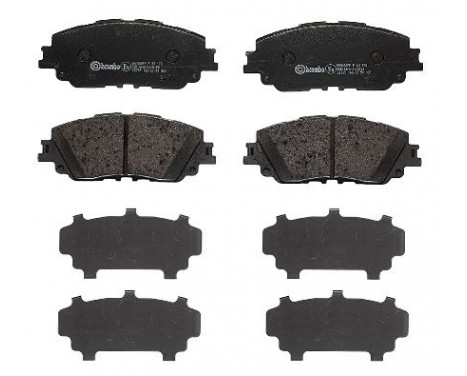 Brake Pad Set, disc brake P83172 Brembo