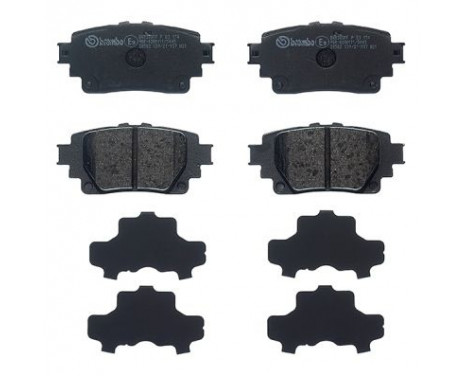 Brake Pad Set, disc brake P83174 Brembo, Image 2