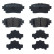 Brake Pad Set, disc brake P83174 Brembo, Thumbnail 2