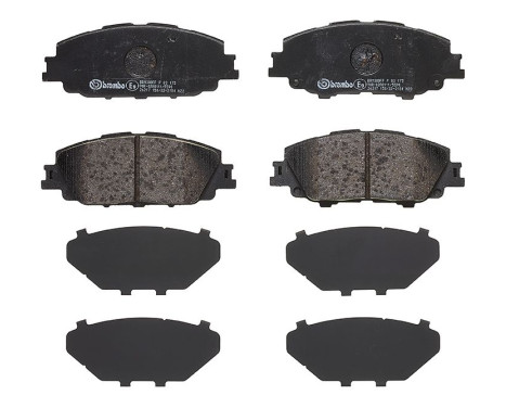 Brake pad set, disc brake P83175 Brembo, Image 2