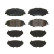 Brake pad set, disc brake P83175 Brembo, Thumbnail 4