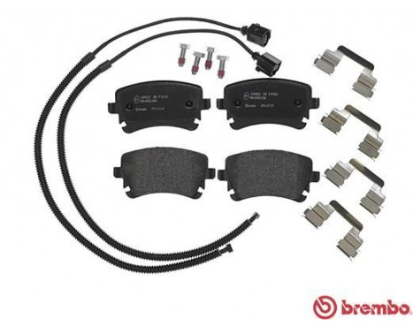 Brake Pad Set, disc brake P85064 Brembo, Image 2