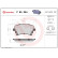 Brake Pad Set, disc brake P85064 Brembo, Thumbnail 3