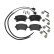 Brake Pad Set, disc brake P85064 Brembo, Thumbnail 3