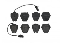 Brake Pad Set, disc brake P85067 Brembo