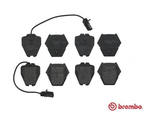 Brake Pad Set, disc brake P85067 Brembo, Image 2