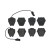 Brake Pad Set, disc brake P85067 Brembo, Thumbnail 3