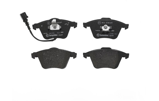Brake Pad Set, disc brake P85079 Brembo