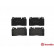 Brake Pad Set, disc brake P85122 Brembo, Thumbnail 2