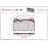 Brake Pad Set, disc brake P85122 Brembo, Thumbnail 3