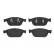 Brake Pad Set, disc brake P85128 Brembo, Thumbnail 3