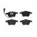Brake Pad Set, disc brake P85129 Brembo
