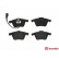 Brake Pad Set, disc brake P85129 Brembo, Thumbnail 2