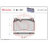 Brake Pad Set, disc brake P85133 Brembo, Thumbnail 3