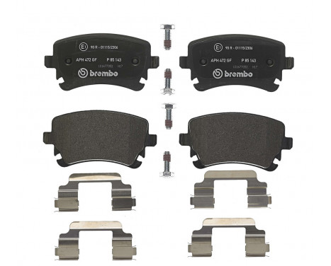 Brake Pad Set, disc brake P85143 Brembo