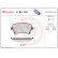 Brake Pad Set, disc brake P85143 Brembo, Thumbnail 3