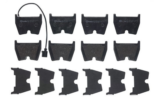 Brake Pad Set, disc brake P85152 Brembo, Image 3