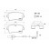 Brake Pad Set, disc brake P85157 Brembo, Thumbnail 2