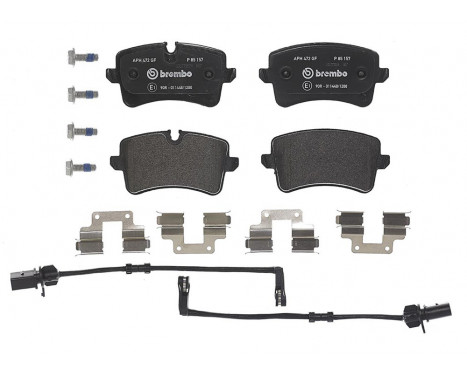 Brake Pad Set, disc brake P85157 Brembo