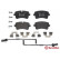 Brake Pad Set, disc brake P85157 Brembo, Thumbnail 3