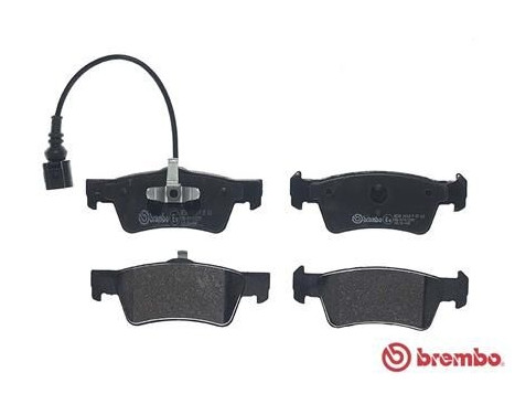 Brake Pad Set, disc brake P85163 Brembo, Image 3