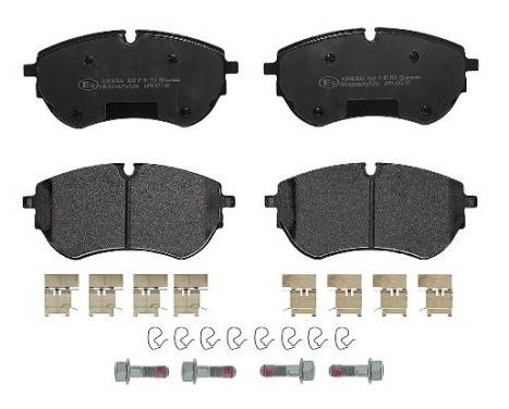 Brake Pad Set, disc brake P85173 Brembo, Image 2