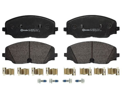 Brake Pad Set, disc brake P85176 Brembo, Image 2