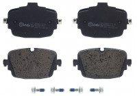 Brake Pad Set, disc brake P85180 Brembo