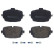 Brake Pad Set, disc brake P85180 Brembo