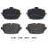 Brake Pad Set, disc brake P85180 Brembo, Thumbnail 2