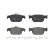 Brake pad set, disc brake P85189 Brembo