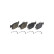 Brake pad set, disc brake P85189 Brembo, Thumbnail 3